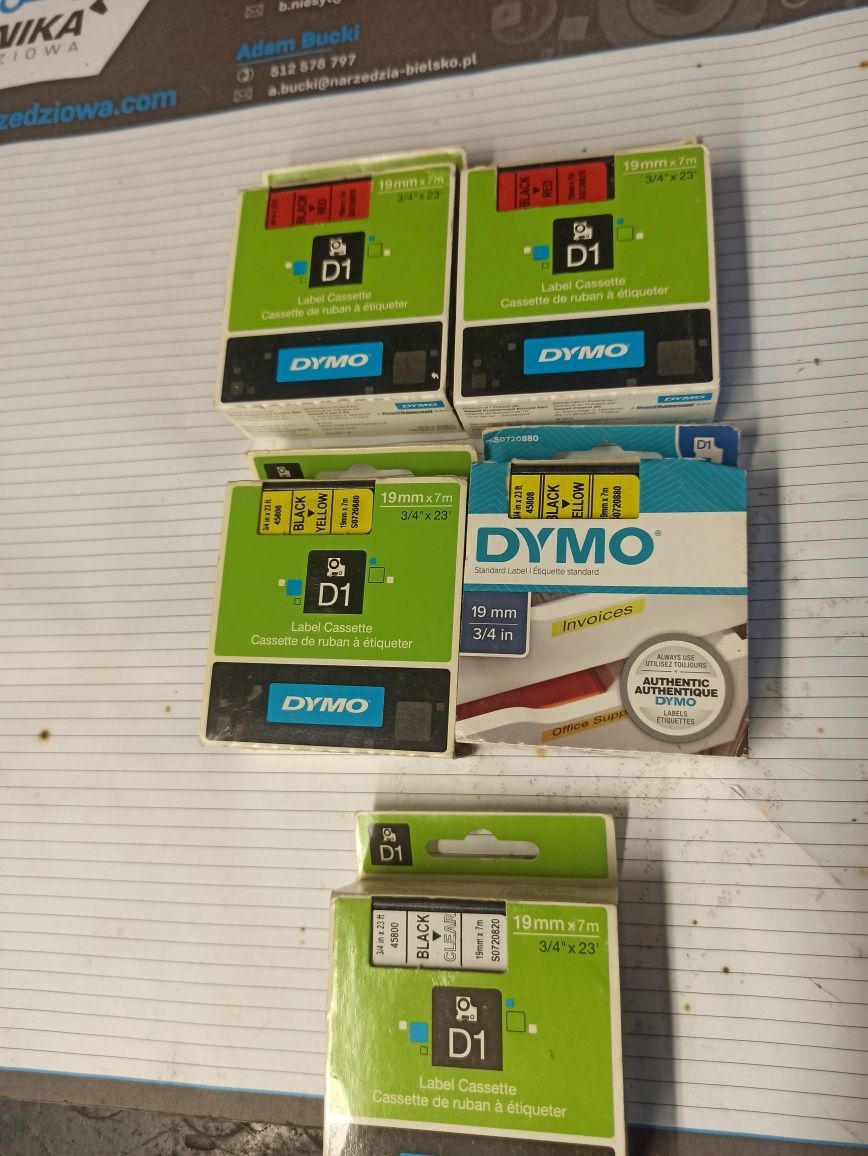Wkłady drukarki DYMO