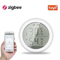 Sensor de temperatura e humidade tuya zigbee