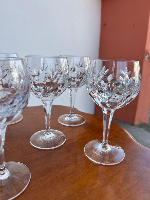 Śliczne kryształowe kieliszki Nachtmann 8 szt