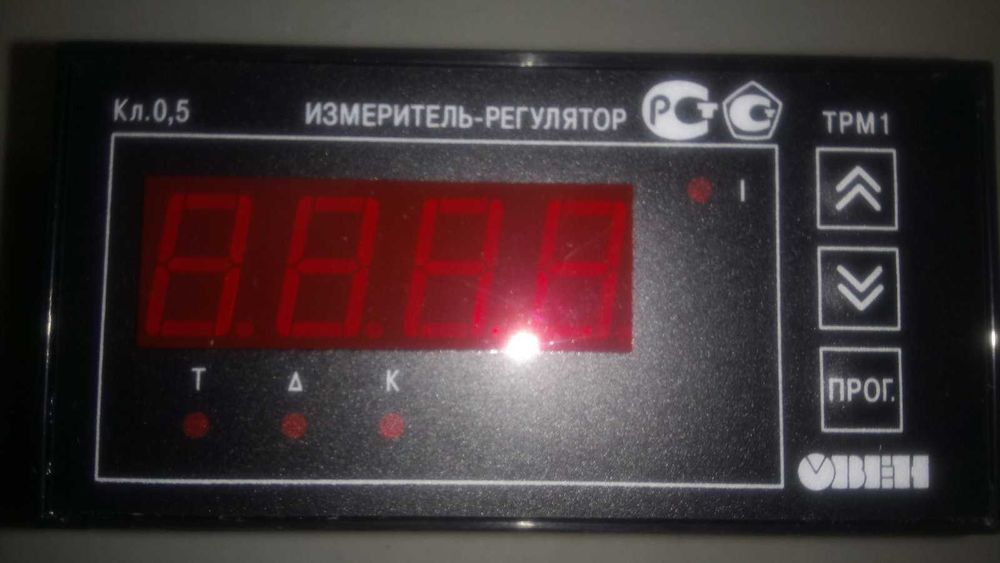 Сигналізатор рівня рідини  САУ-М6 та вимірювач-регулятор ТРМ 1 "ОВЕН"