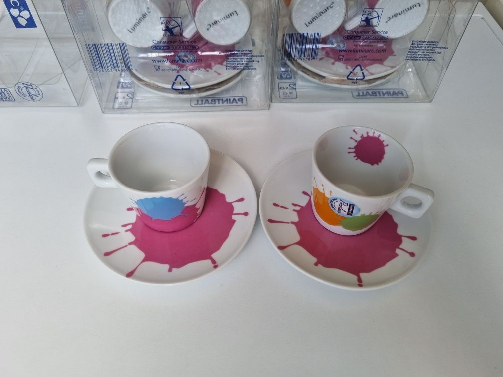 Conjunto café porcelana Luminarc - Novo