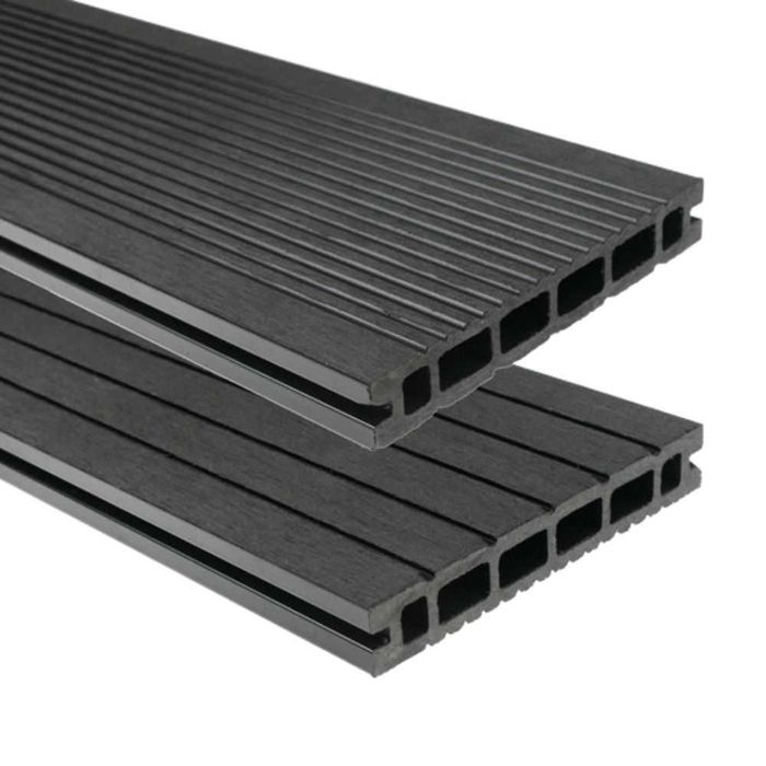 Deska tarasowa kompozytowa RYFLOWANA deski na taras kompozyt WPC mb.