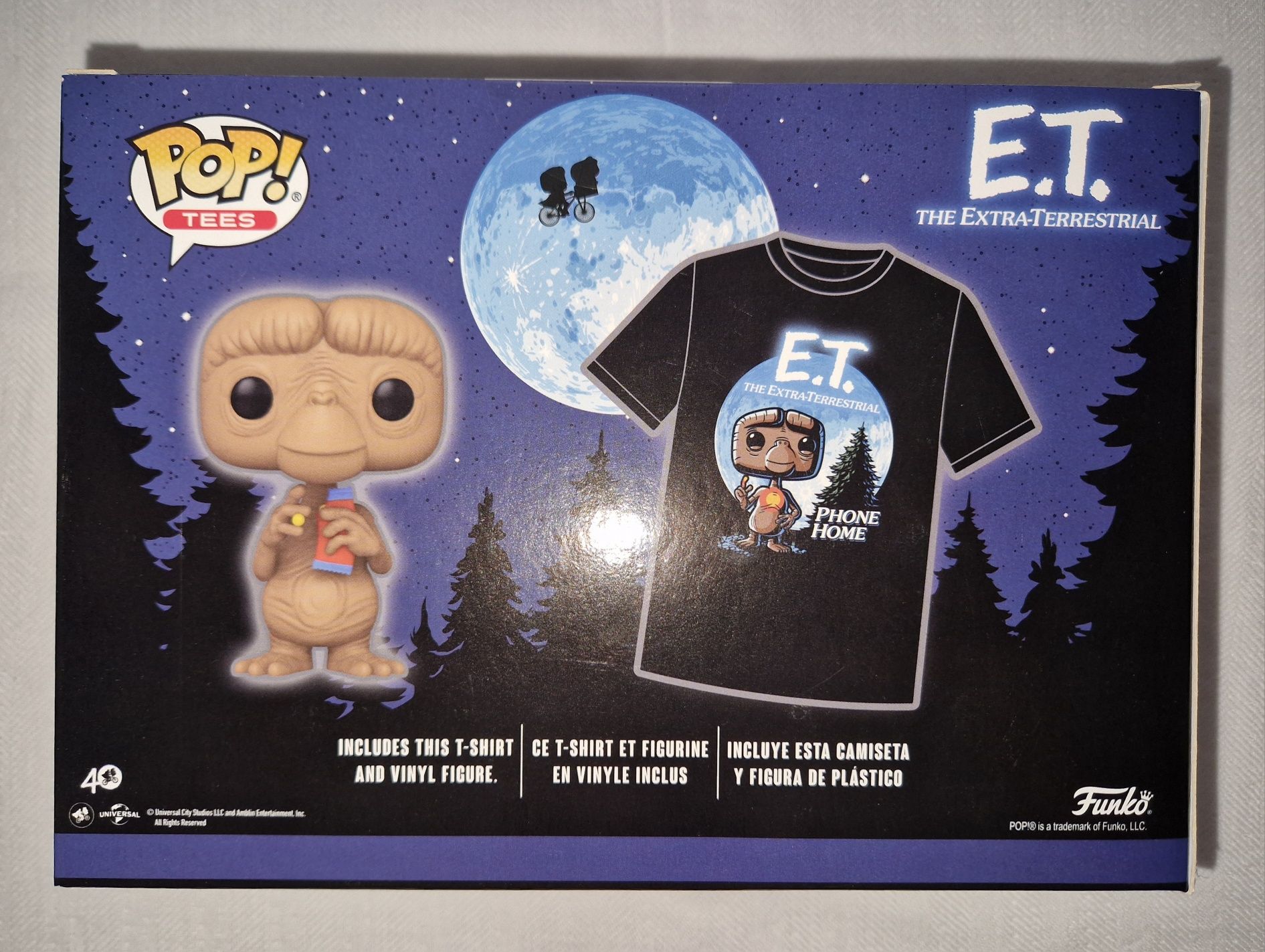 E.T. Pop + Tee "M" Funko