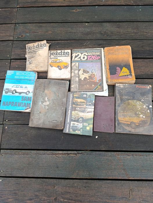 Książki samochodowe napraw