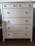 Biała komoda Hemnes - Ikea