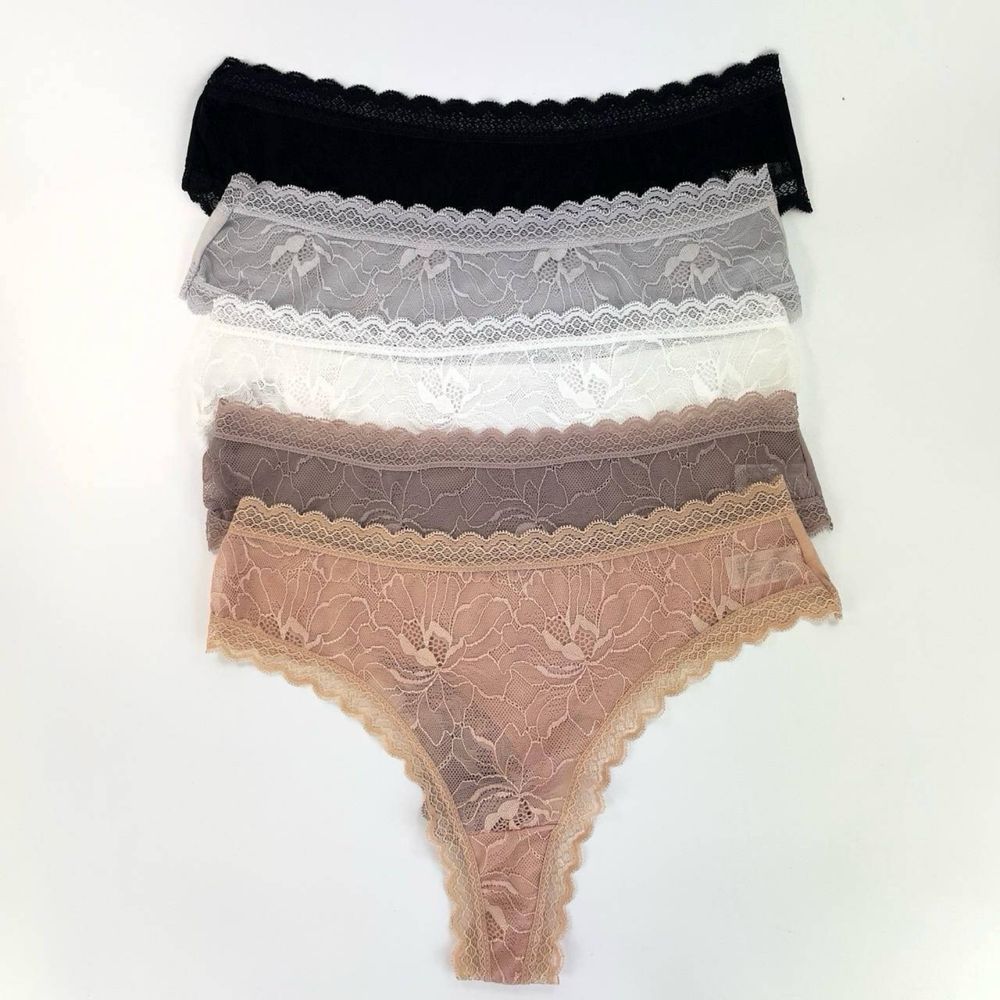 Труси жіночі стринги Nicoletta Туреччина батал 4XL набір 5 шт.