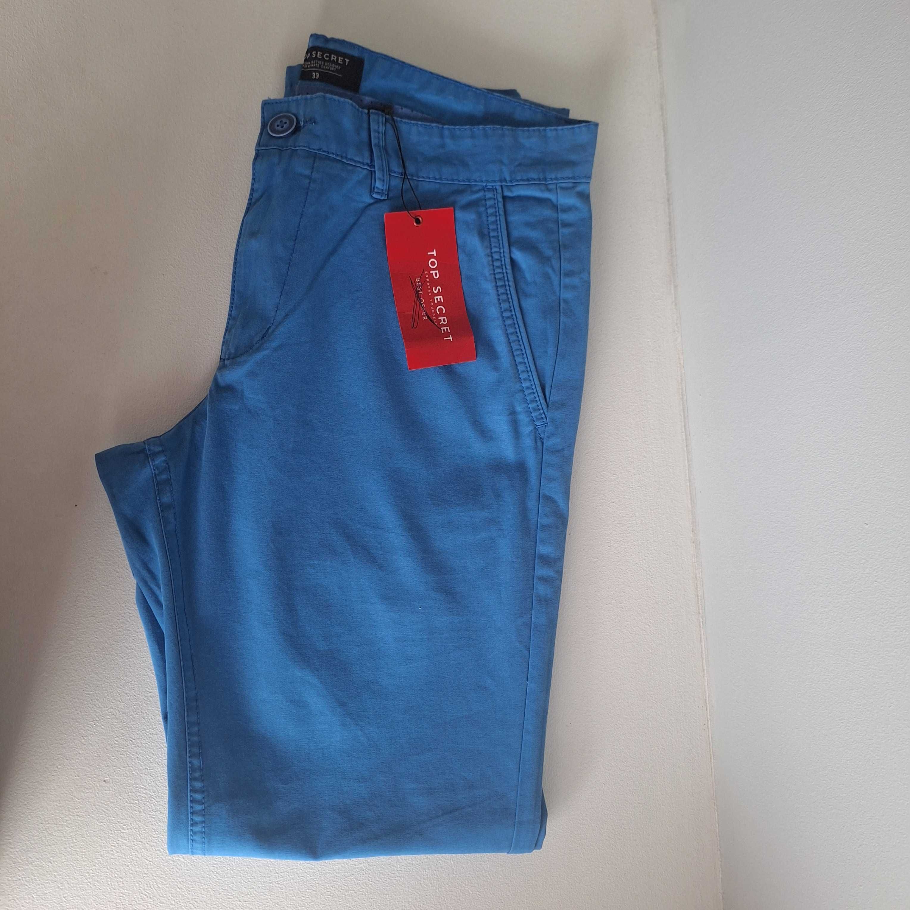 Męskie spodnie casualowe Top Secret rozm. 33/L slim fit