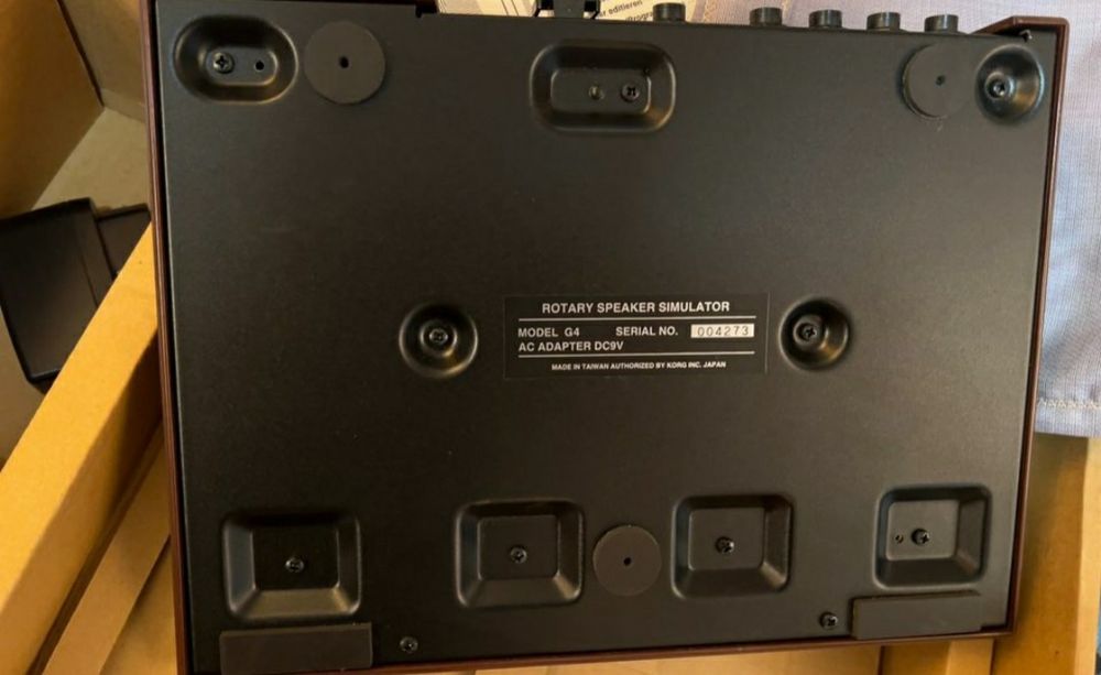 KORG G4 Leslie simulator
