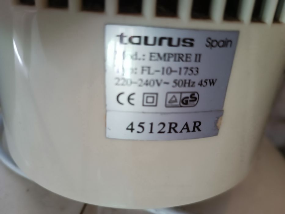 Ventilador da Taurus