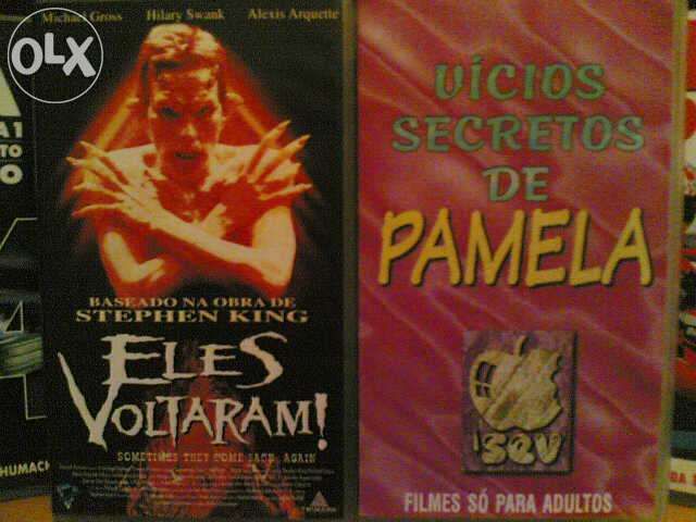 Filmes em VHS originais (6un)