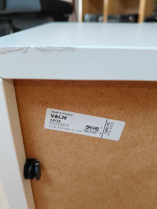 Ikea półka, szafka wisząca VALJE