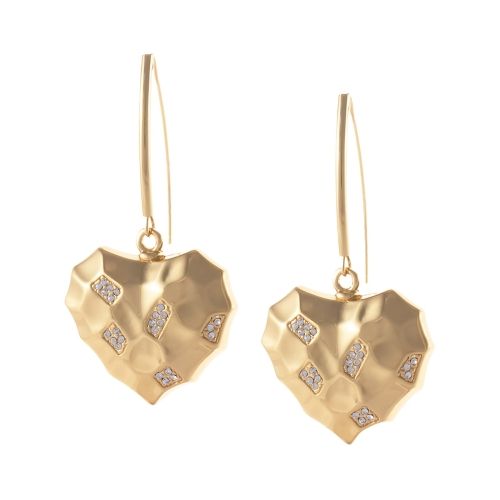 kolczyki serca z kryształkami (p25/lat/19au)