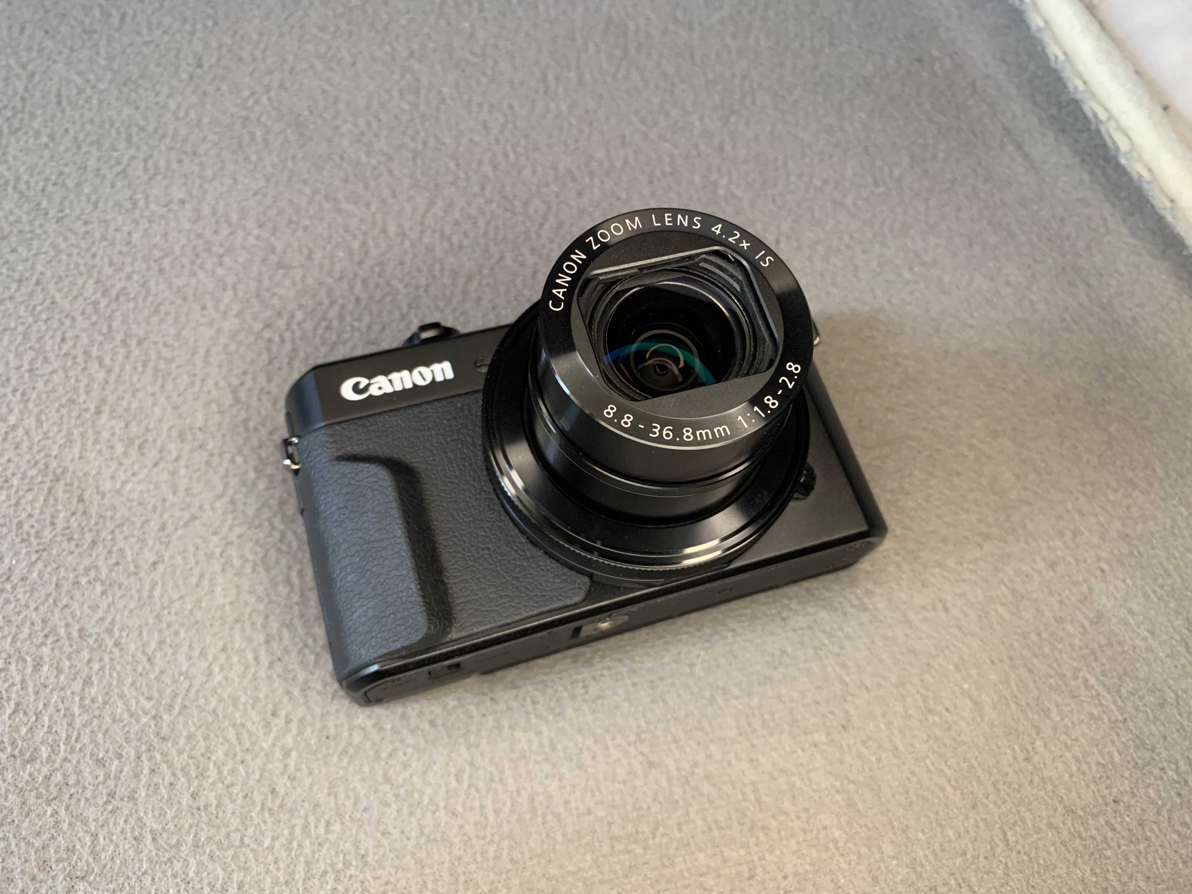 Aparat cyfrowy Canon G7X Mark II y2k retro