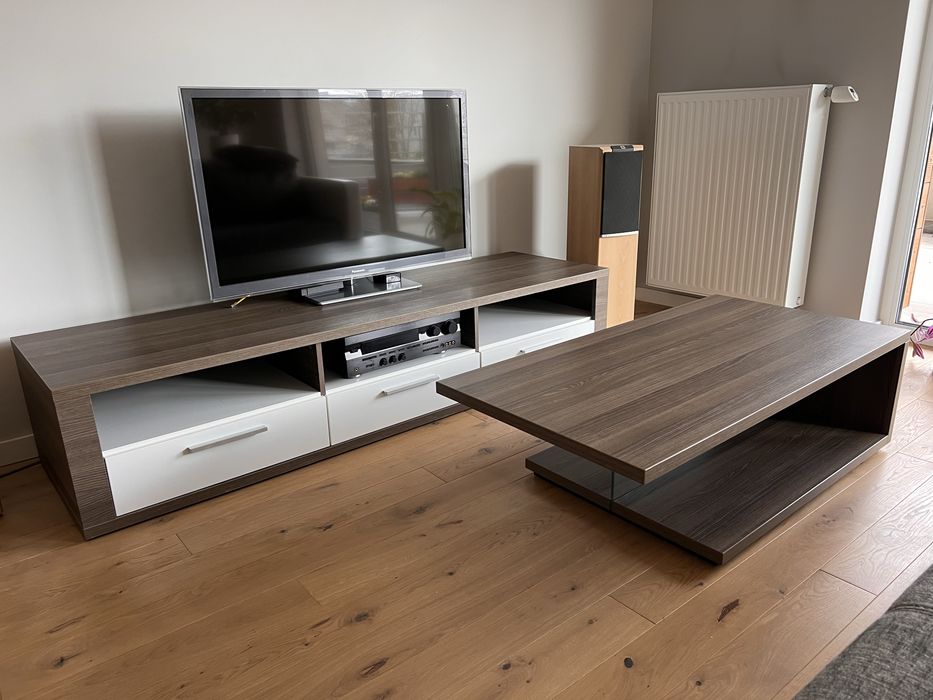 Zestaw stół, szafka RTV i stolik kawowy Łódź