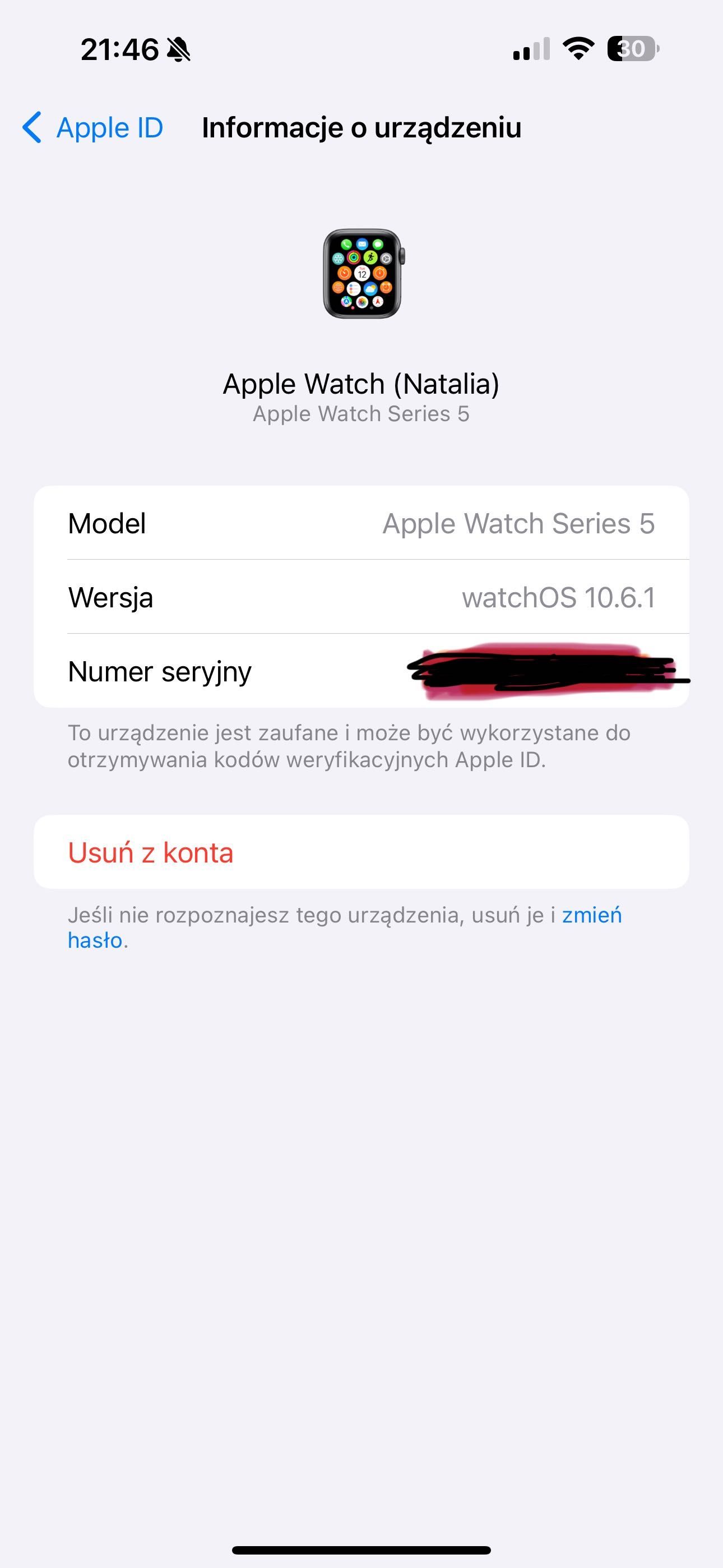 Apple Watch 5 (40mm)