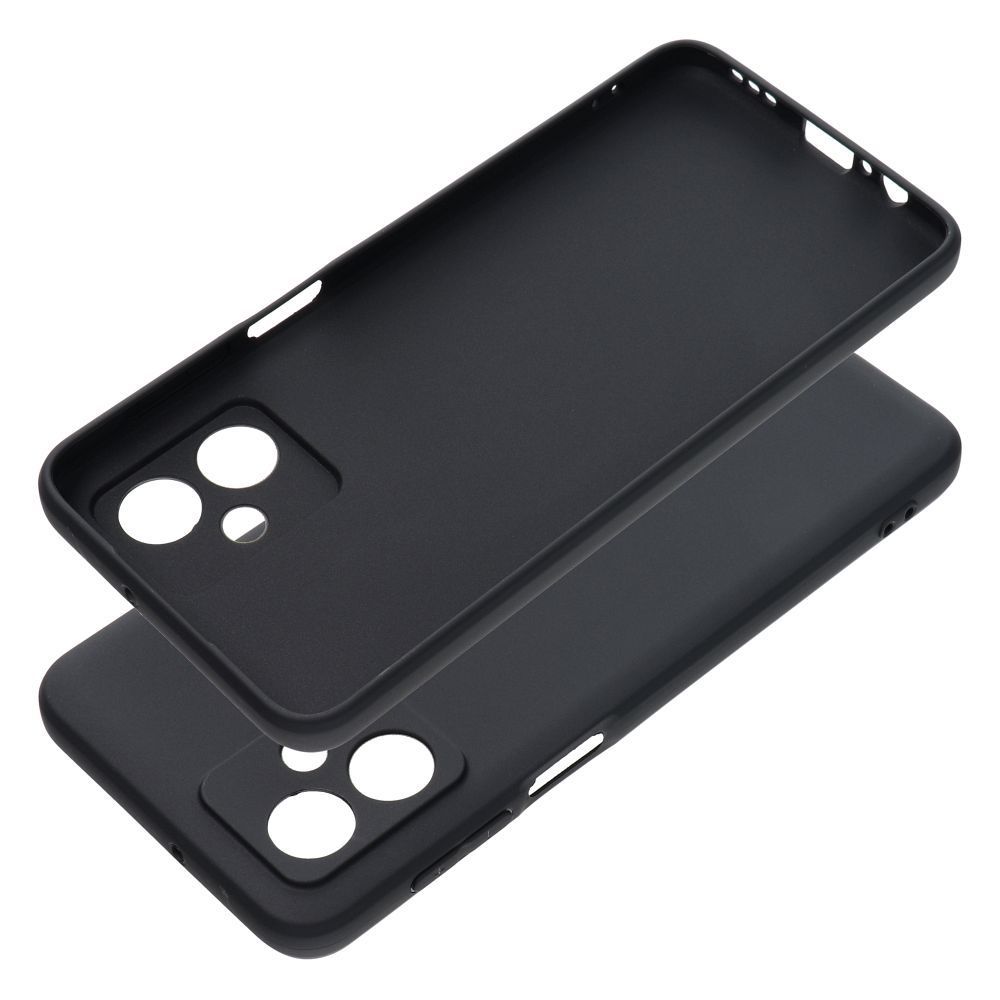 Etui Case Plecki Matt Do Motorola G54 Czarny +  Szkło 9H