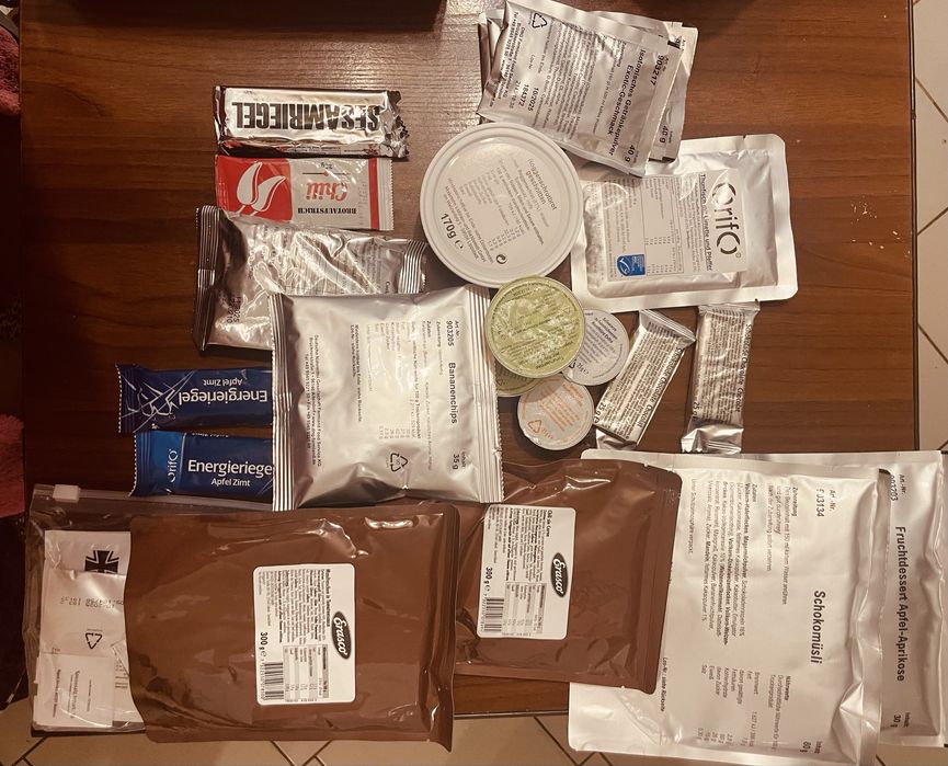 Сухпай сухий пайок НАТО німецький