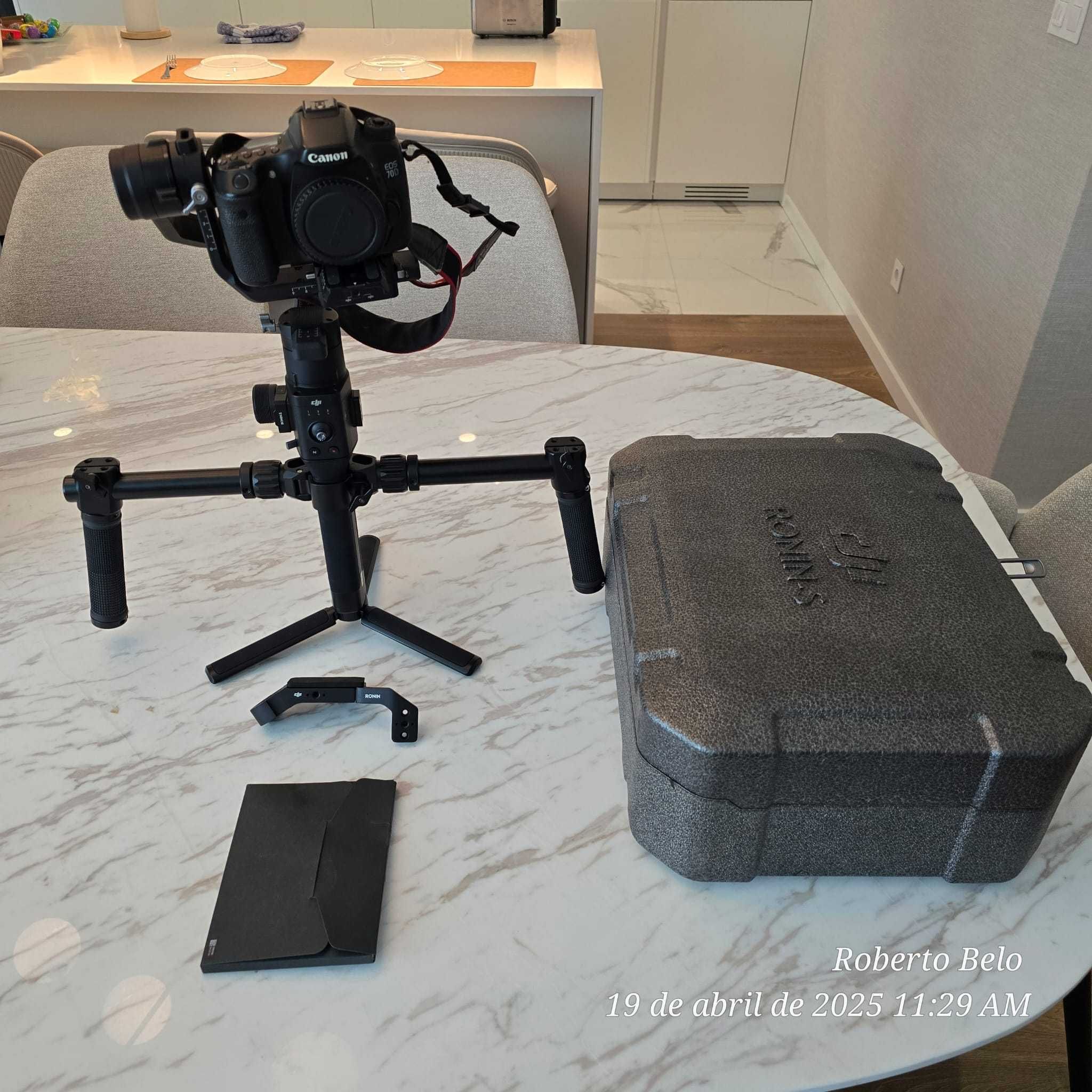 DJI Ronin-S – Gimbal Profissional ESTADO DE NOVO