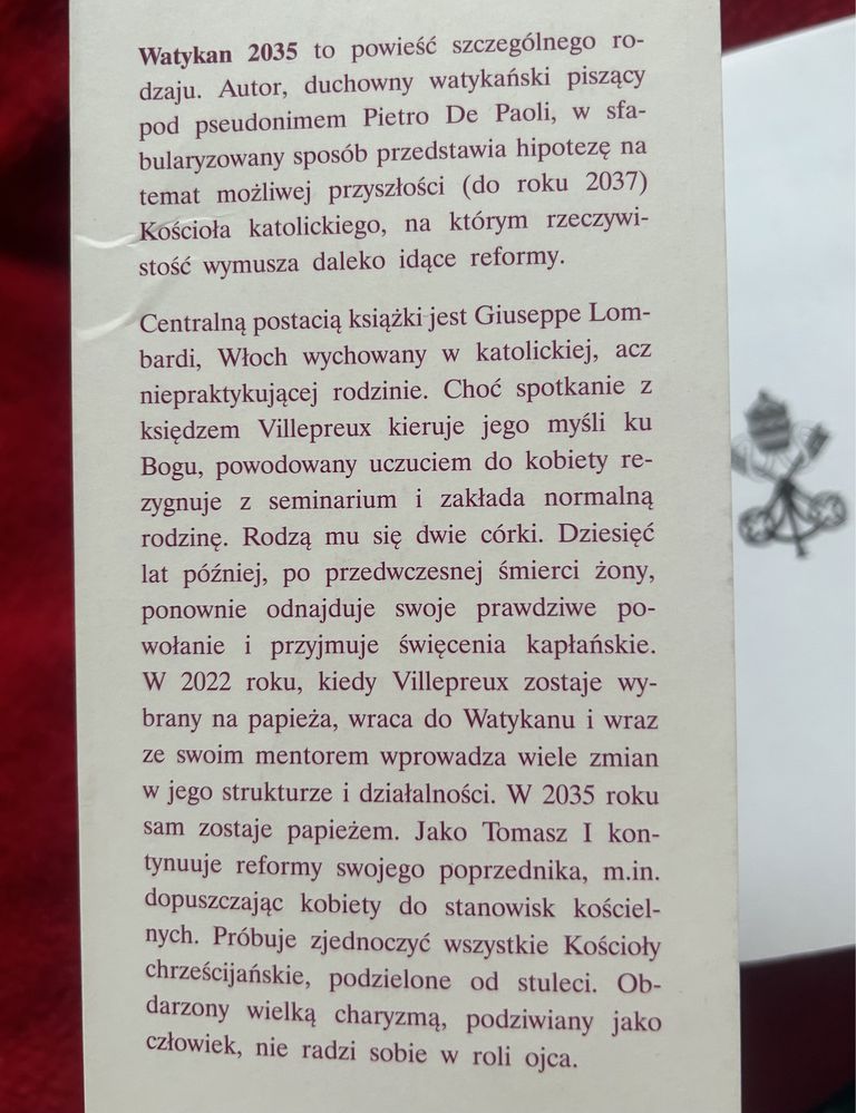 Watykan 2035 (Pietro de Paoli)