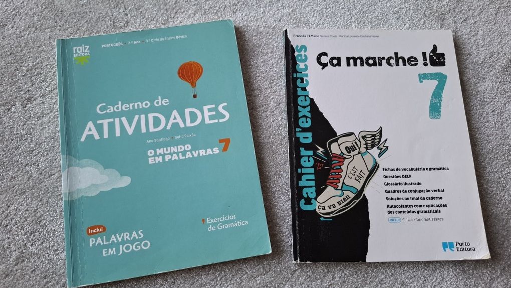Cadernos de Actividades 7º Ano (Fichas]