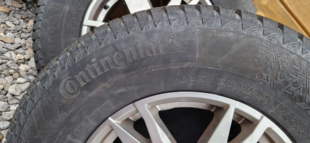 Koła zimowe M+S 6x139,7 245/70R16 Continental Suv Alufelgi Okazja!