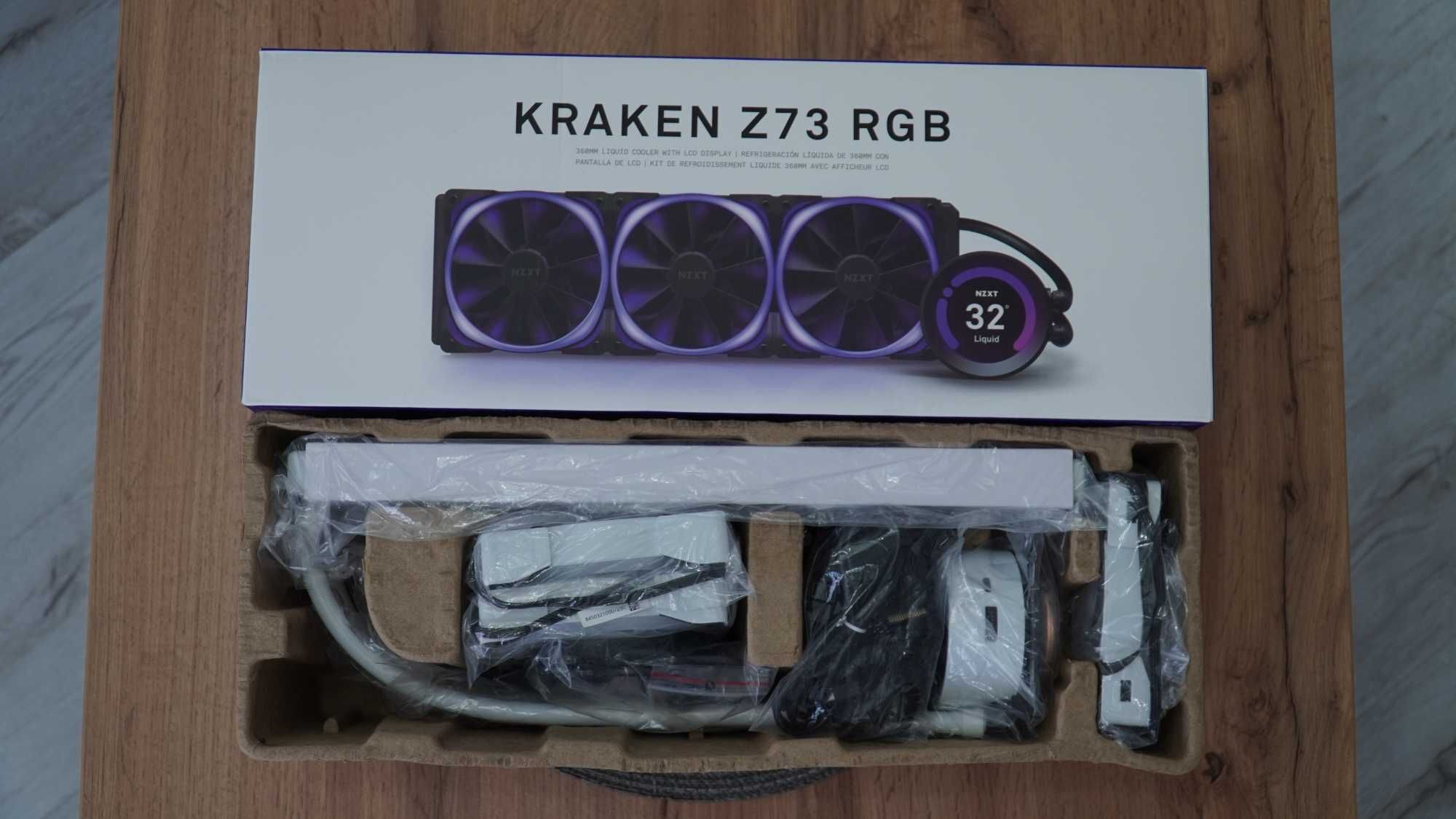 Sprzedam zadbane chłodzenie wodne Nzxt Kraken Z73 RGB Białe