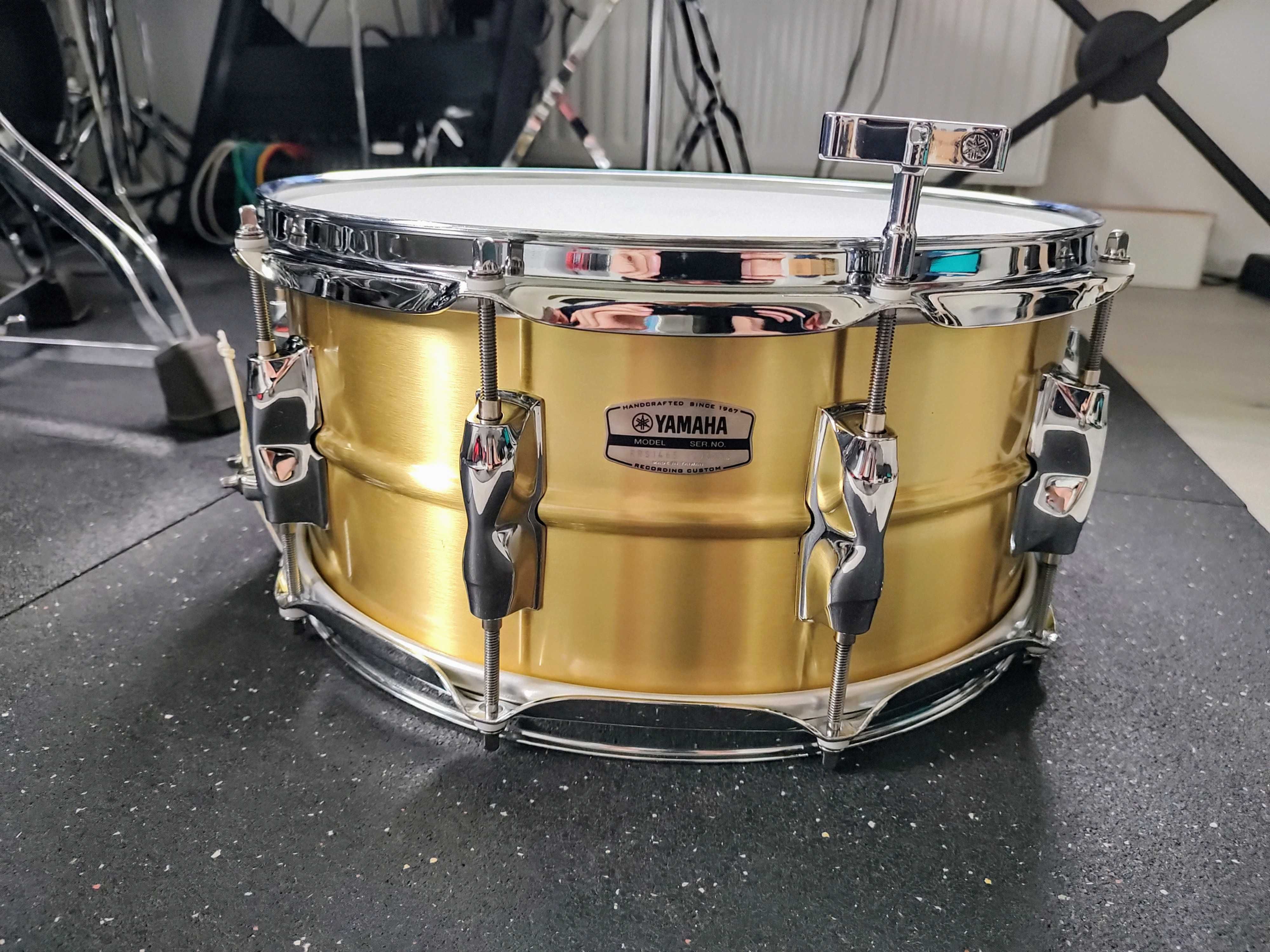 Werbel Yamaha Recording Custom Brass 14x6.5" Mosiądz