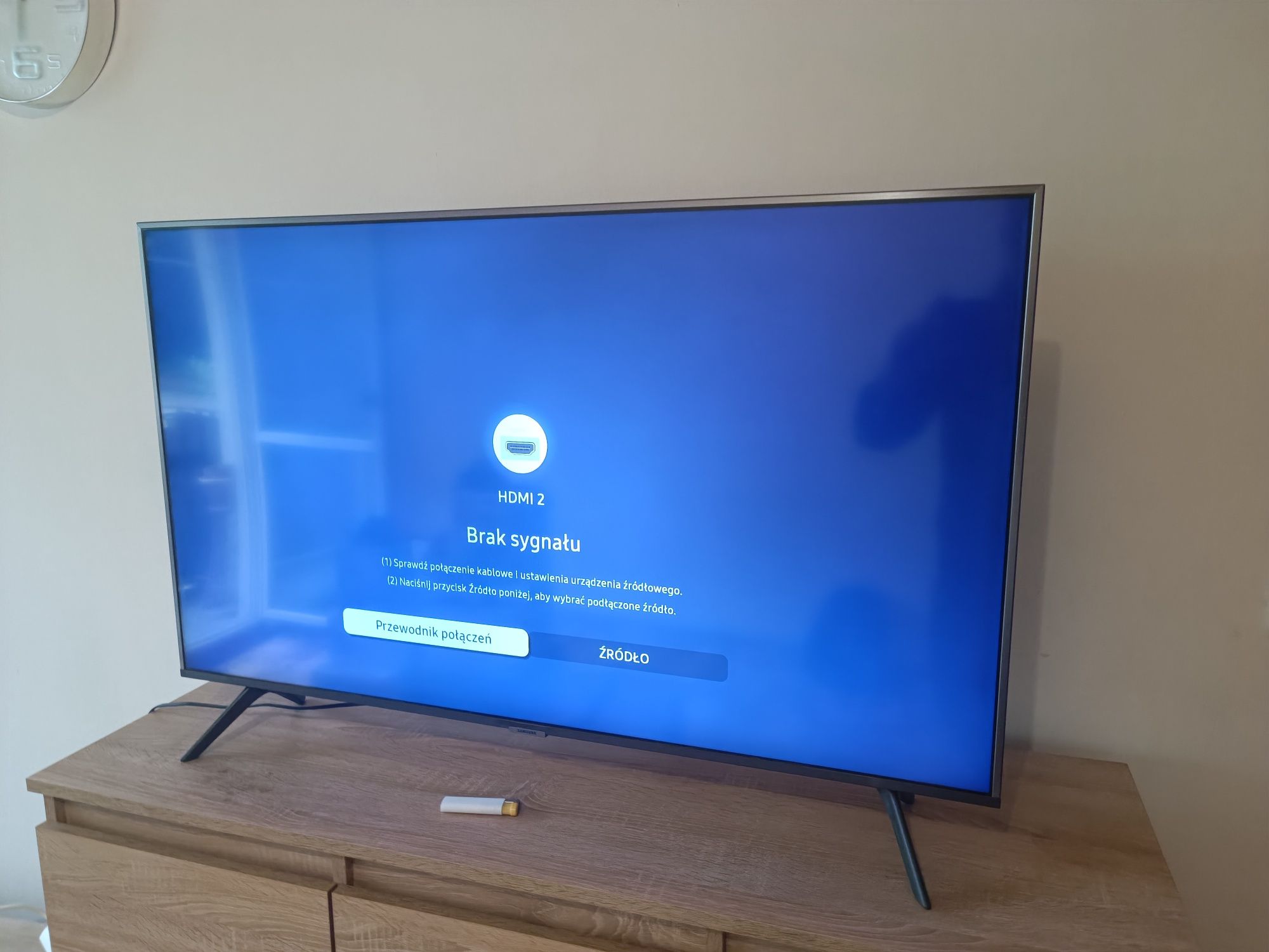 Telewizor Samsung UE43TU7102. 43 całe. W pełni sprawny