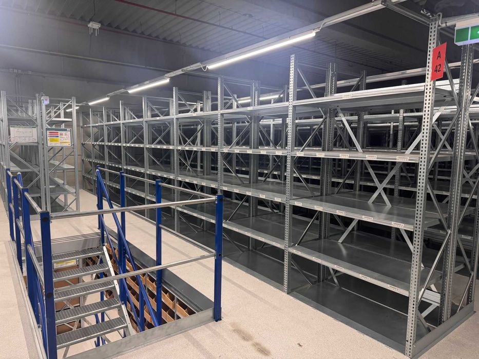 Regał magazynowy BITO 1,9x1,25 m 60 cm głęboki 553,50 zł brutto