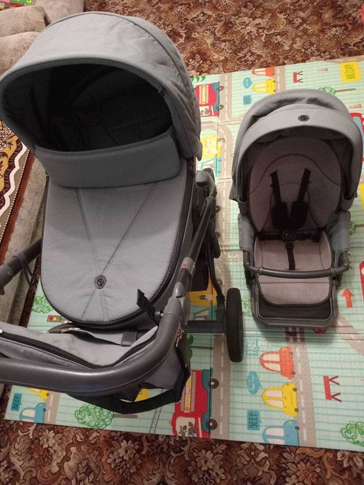 Коляска Roan Bass Next універсальна 2 в 1. Ocean mood.