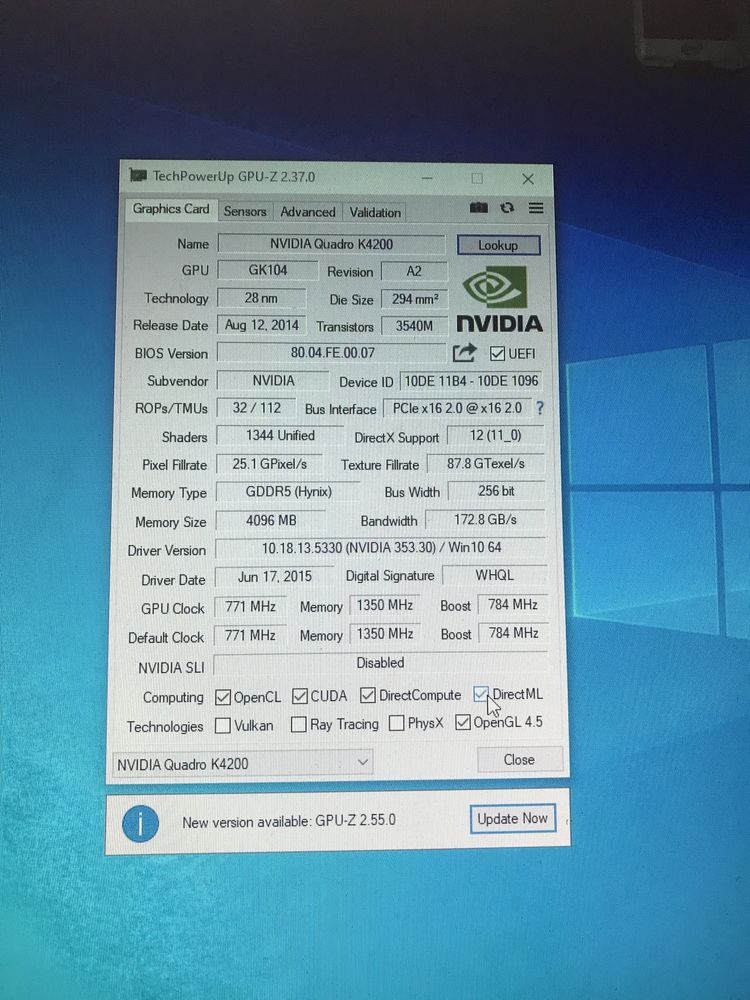ПК для Графіки:Nvidia Quadro K4200,I5-4570,16 Ram,HDD,SSD