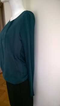Bluzka Orsay, nowa, z długimi rękawami, zielona, r. XS