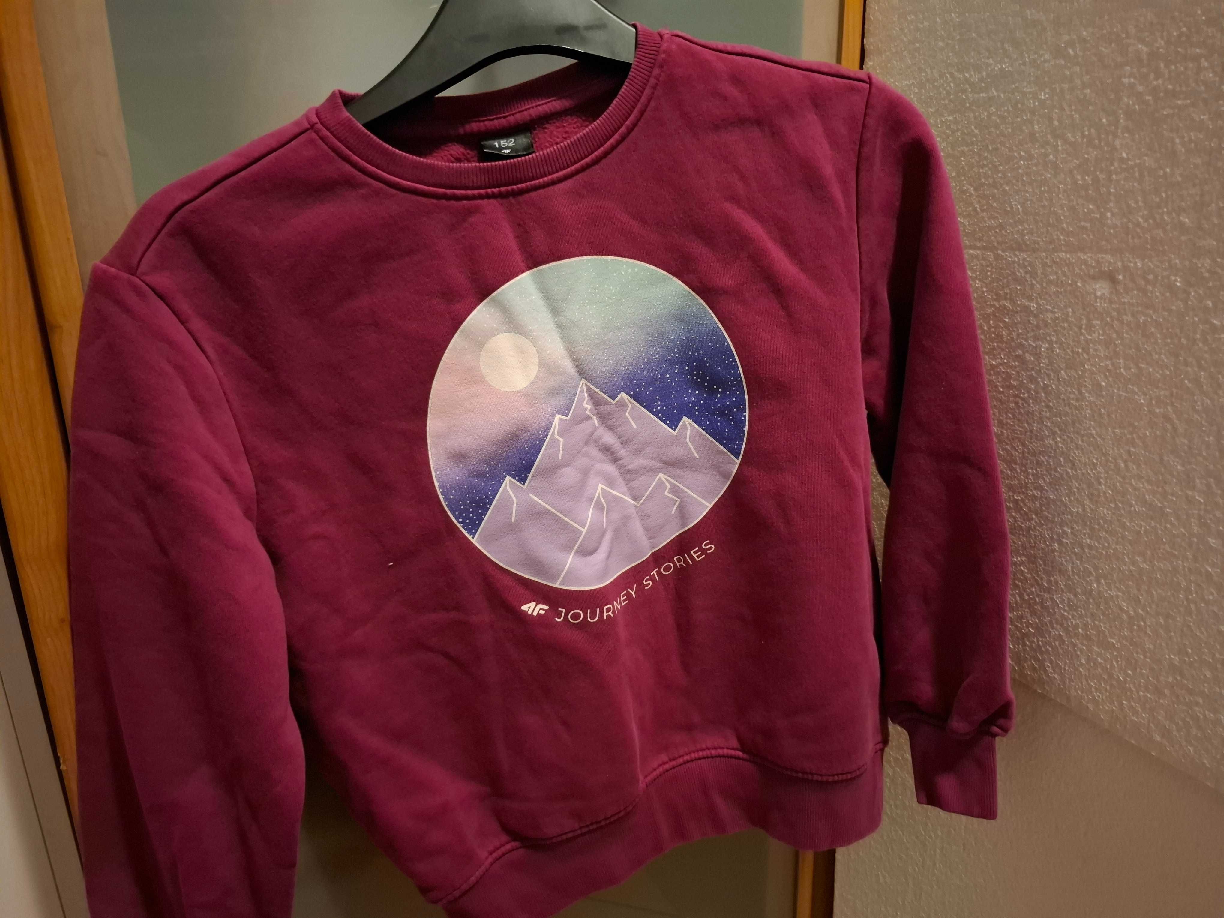 2 bluzy 4F dla dziewczynki 152