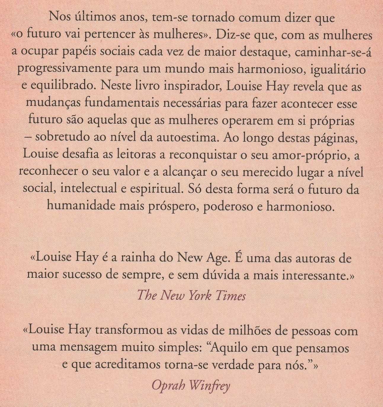 Livro O Despertar de uma Nova Mulher de Louise L. Hay [Portes Grátis]