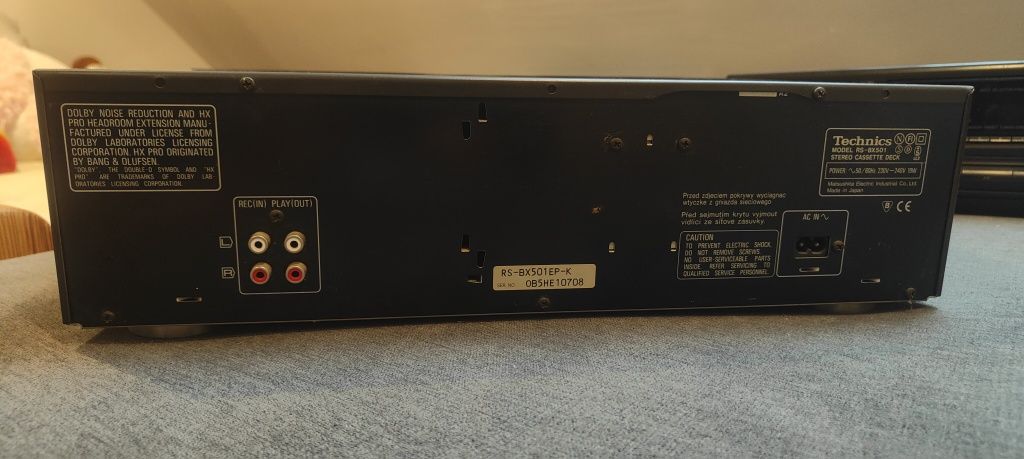 Magnetofon Technics RS-BX501