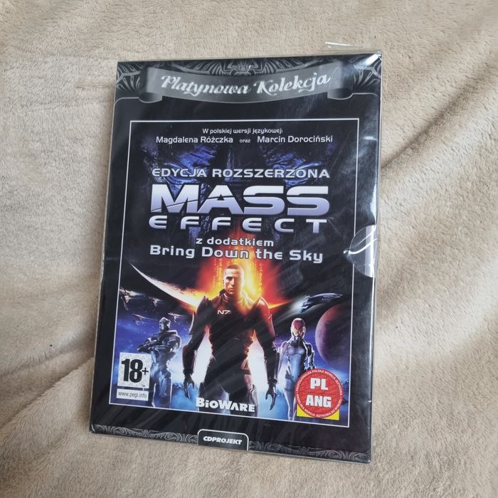Mass Effect z dodatkiem Bring Down the Sky PC Folia Edycja Rozszerzona