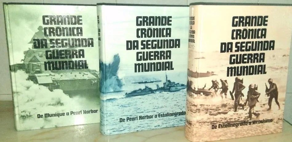 Grande Crónica da Segunda Guerra Mundial. 3 volumes. Selecções do Read