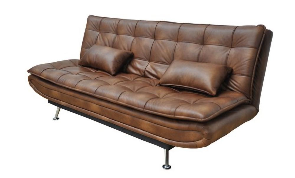 Sofa cama castanho
