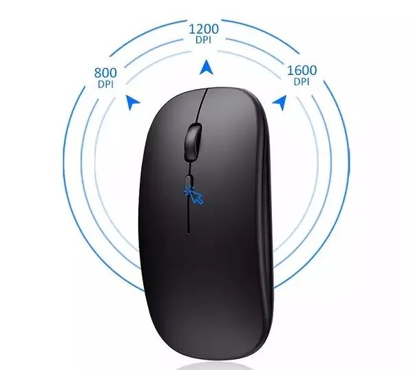 Бездротова миша з акумулятором, Bluetooth + 2.4 ГГц