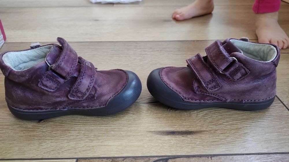 Buty przejściowe wiosenne DD Step fiolet rozmiar 22