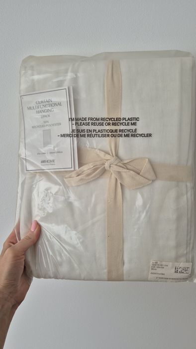 Zasłony H&M 120x250 nowe