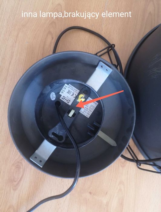 Lampa industrial Ikea HEKTAR 38 cm
