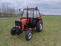 Ursus 3512 , rok 1996, taki jak Massey ferguson 255 oryginał, kabina