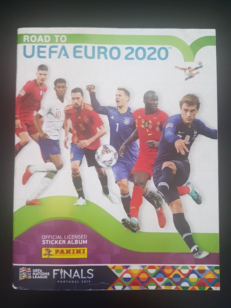 Cromos da coleção euro 2020