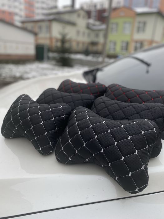 Подушки під шию на підголовник, автоподушечки, органайзери, накидки