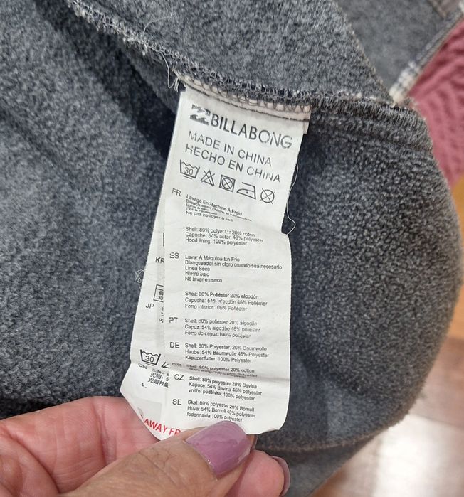 Casaco bilabong tamanho  S