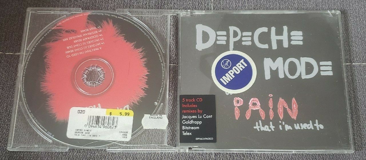 Depeche Mode A Pain That I'm Used To CD Single Limited Edition