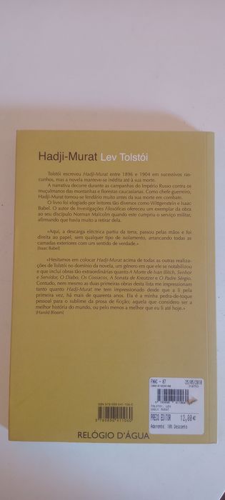 Hadji-Murat, Lev Tolstoi