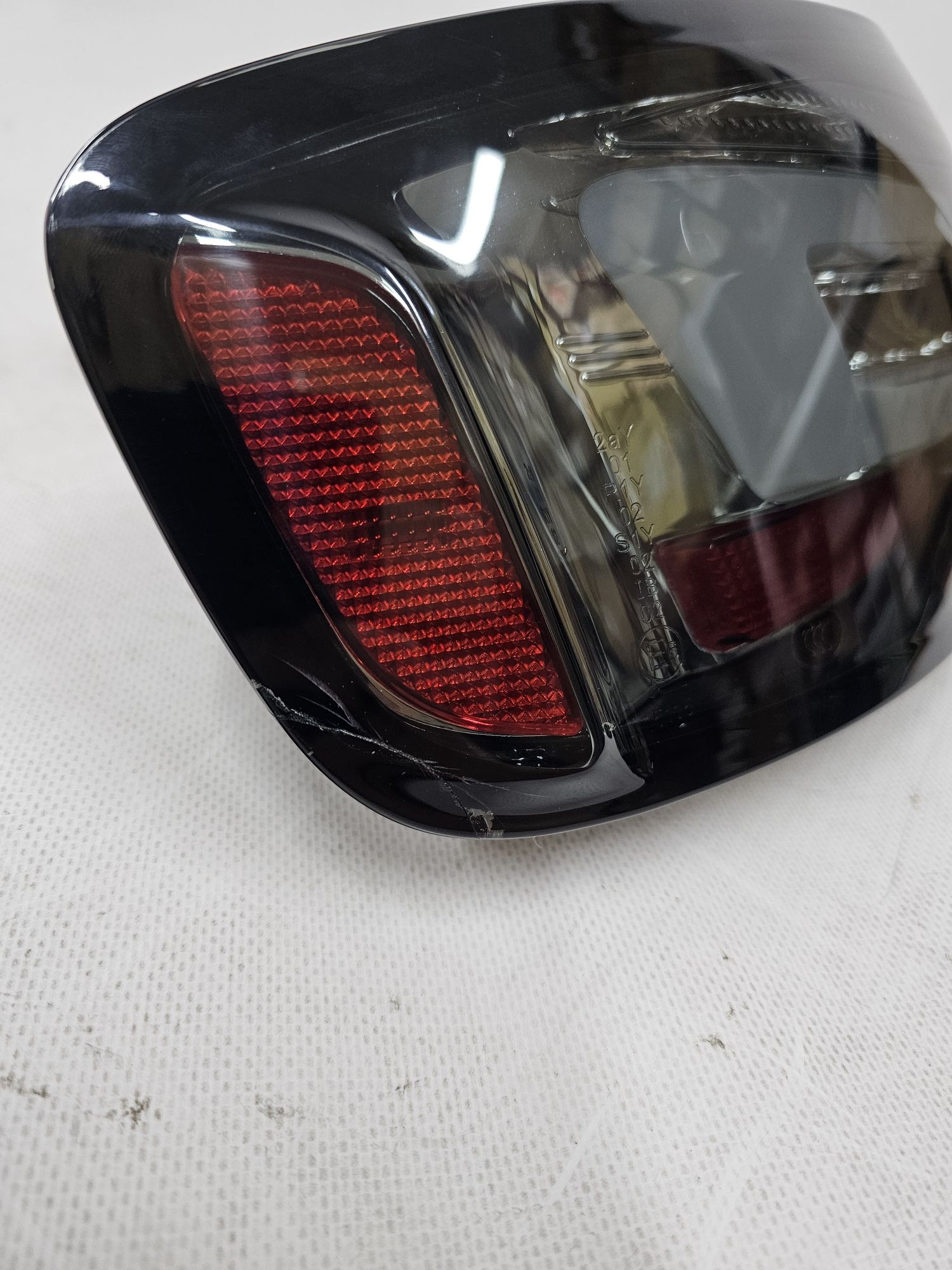 Lampy tył tylne AUDI A4 B8 12-15 LIFT Sedan LED NEON DYNAMICZNE SMOKE
