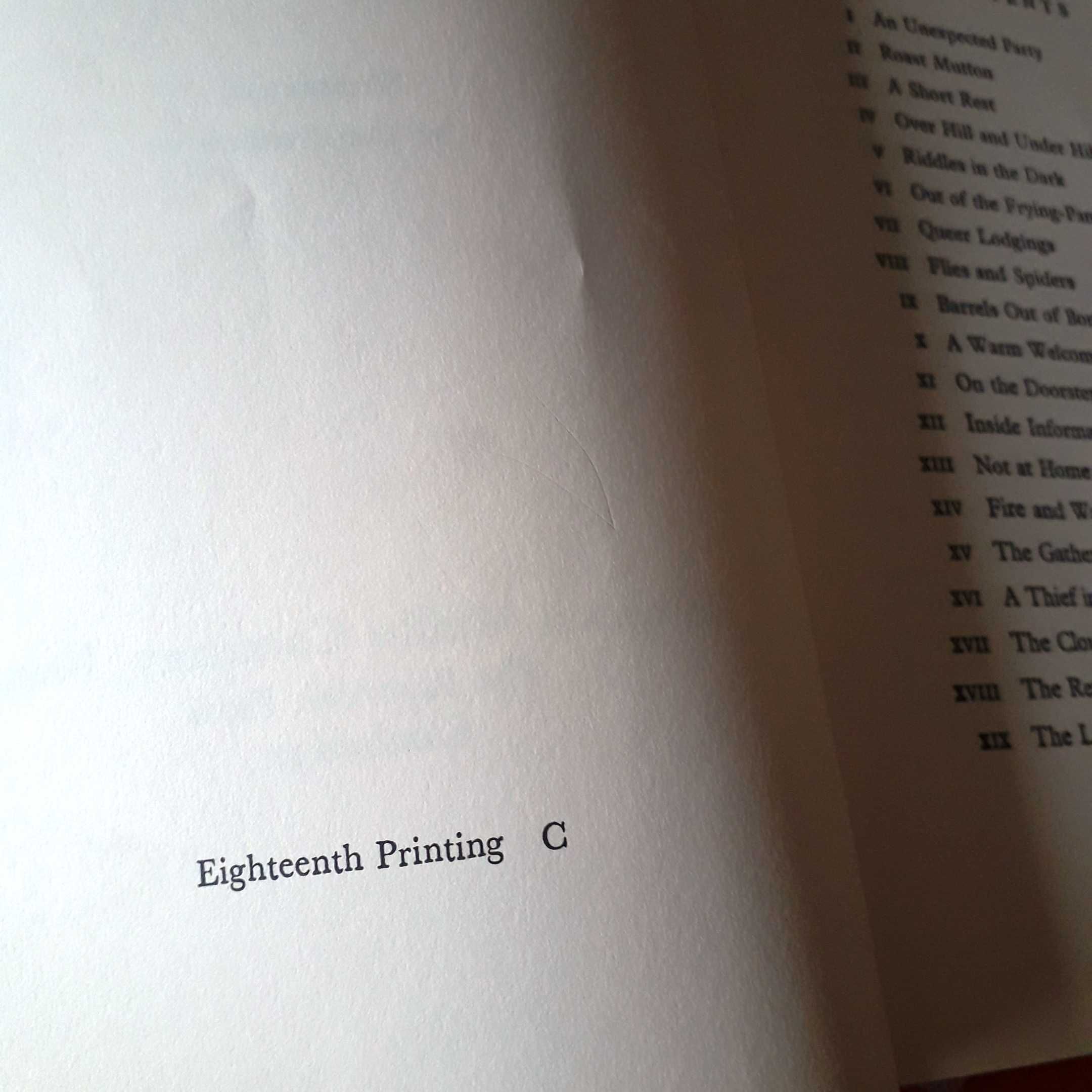 J R R Tolkien- The Hobbit (Houghton & Mifflin editions 1963/64) ENG
